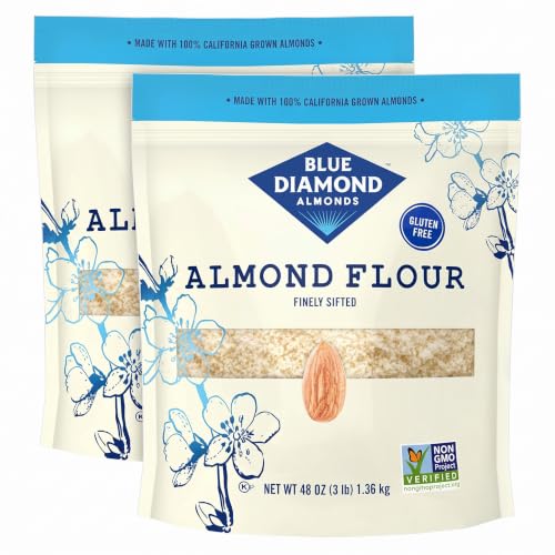 Blue Diamond Almonds Almond Flour, Gluten Free, Blanched, Finely ...
