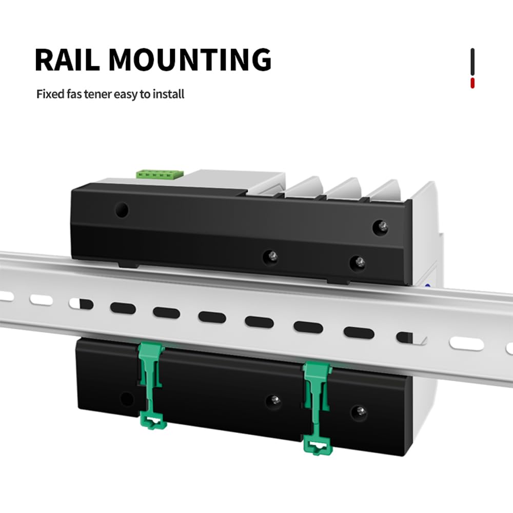 Dual Power Automatic Transfer Switch, Din Rail Mounted Power Transfer Switch (3P 110V)