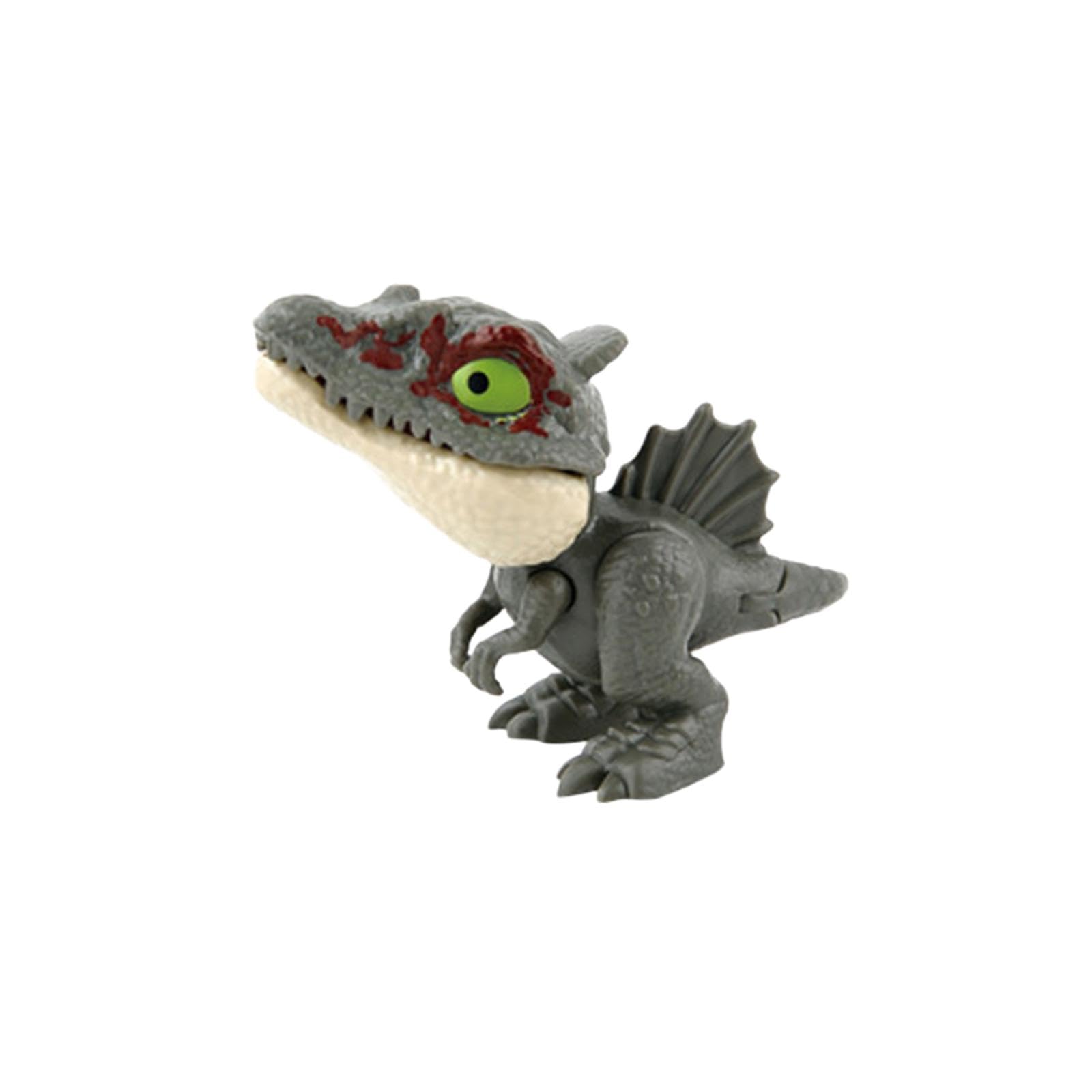 Biting Finger Dinosaur Toy with Flexible Joints Action Figure for Props Kids Green Spinosaurus-image-22
