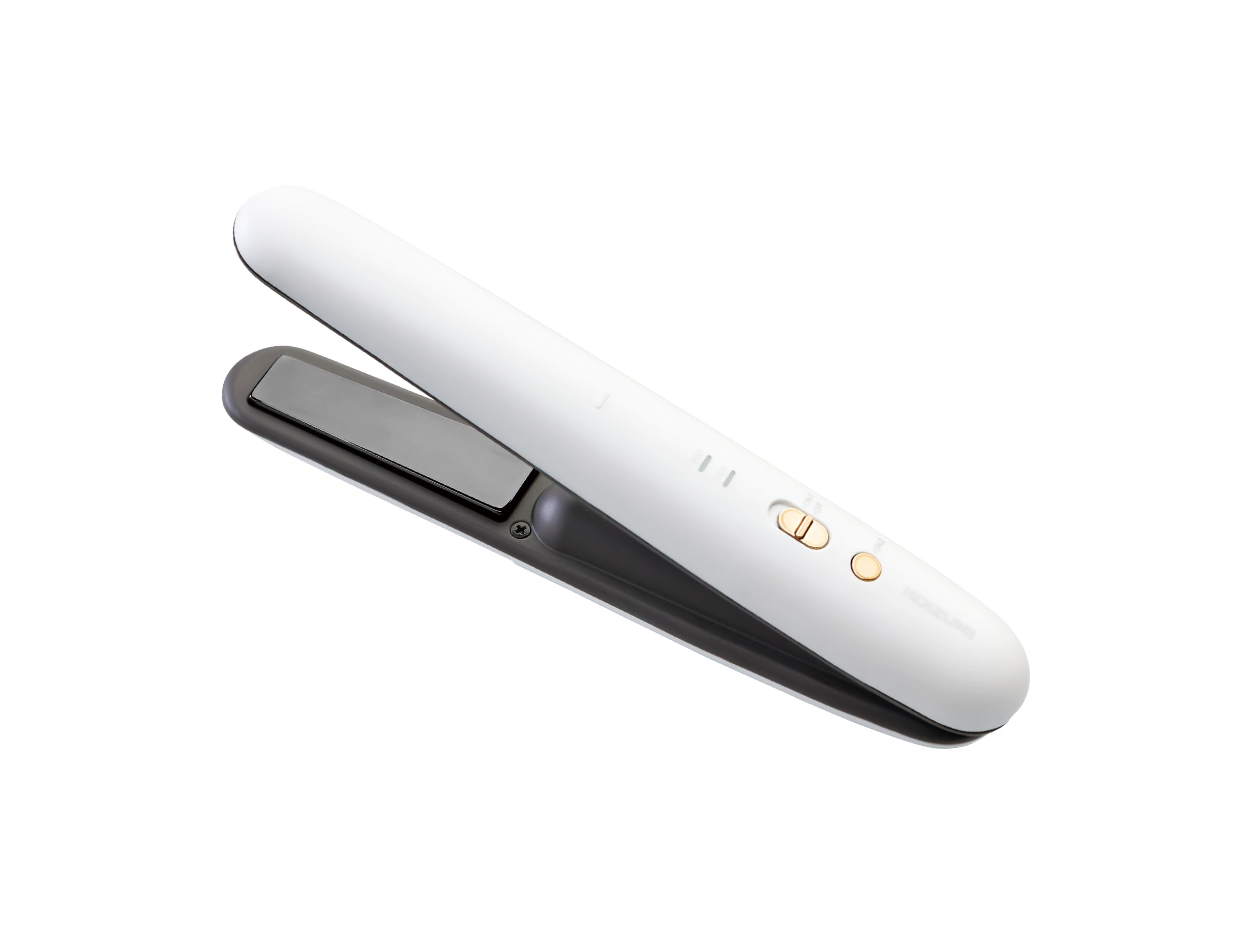 ストレートヘアアイロン ホワイト Amazon | コイズミ ヘアアイロン ストレート コードレス USB充電式