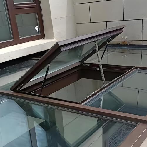 Ventilación de techo de edificio y ventana de techo con apertura automática 2