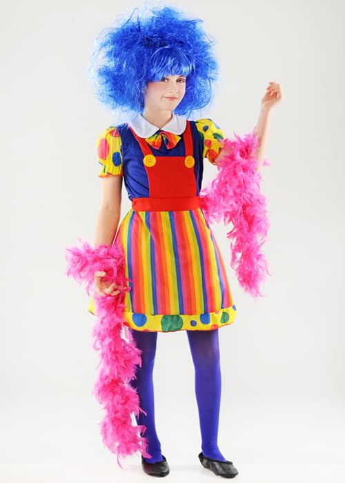 Struts Childrens Size Bright Pantomime Dame Costume (Large (7-9 years))