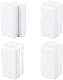 4 Pairs Magnetic Flag Weights for Wind, Heavy Duty Magnet Weights Stabilizer Flags Curtain Banner Magnets for Bottom of American Flag Stop Wind Prevent Wrapping Outside Outdoor (White)