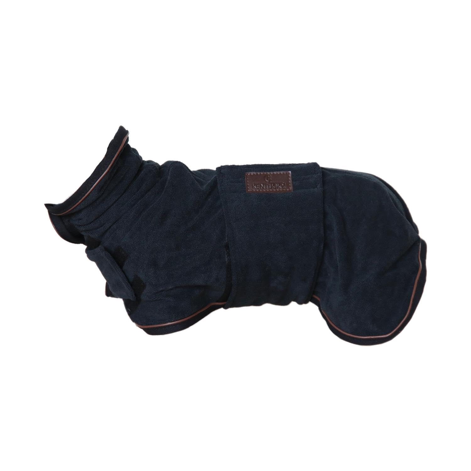 Kentucky koc dla psa Dog Coat Towel - czarny, rozmiar: XXS