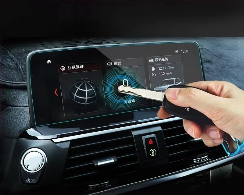 Film protection écran verre trempé pour GPS BMW X3 X4 G01 G02 2018-2020