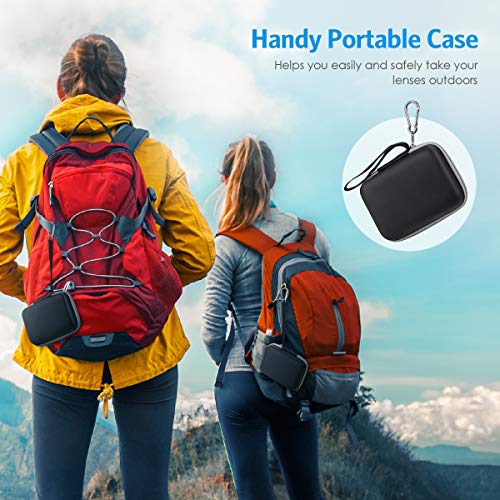 Criacr Phone Camera Lens, 210 °Fisheye Lens + 120 °Wide Angle + 25X Macro + 2X Telephoto + Star Lens + Cpl + 6 Kaleidoscope 7 In 1 Phone Lens Kit Compatible With Iphone/Samsung/Google Pixel Etc #TOP5