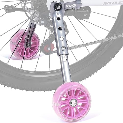 FORTOP Bike Training Wheels, Pair of Heavy Duty Rear with