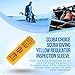 Scuba Choice Scuba Diving Yellow Regulator Inspection Sleeve