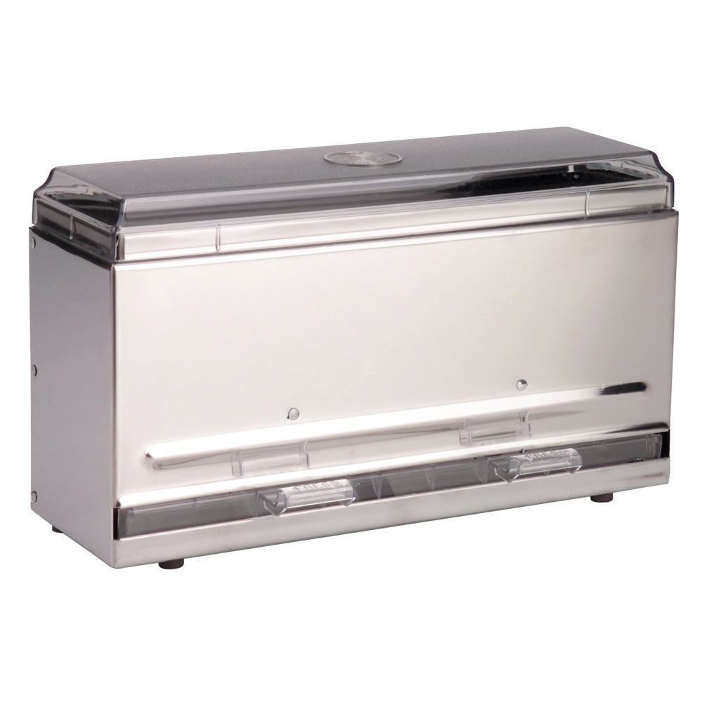 Traex Super Straw Boss Bulk Straw Dispenser - 1 each. by Vollrath – One Size, Stainless Steel, Silver, Model 3820-28