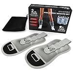 Ankle/Wrist Weights (1 Pair) for Women, Men and Kids - Fully Adjustable Weight for Arm, Hand & Leg - Best for Walking, Jogging, Gymnastics, Aerobics - 1 Year Warranty - Image 2