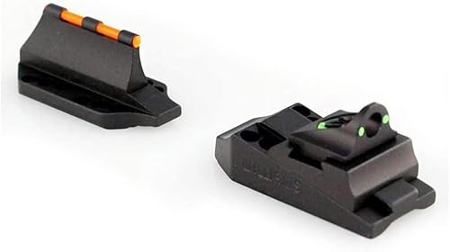 Miniatura 3 de Williams Gun Sight - Juego universal ajustable de anillo fantasma 71036 color negro