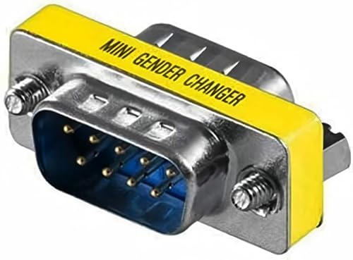 ISTARCOMPUTER Convertisseur Adaptateur DB9 mâle/mâle Serie changeur de Genre – vue 3
