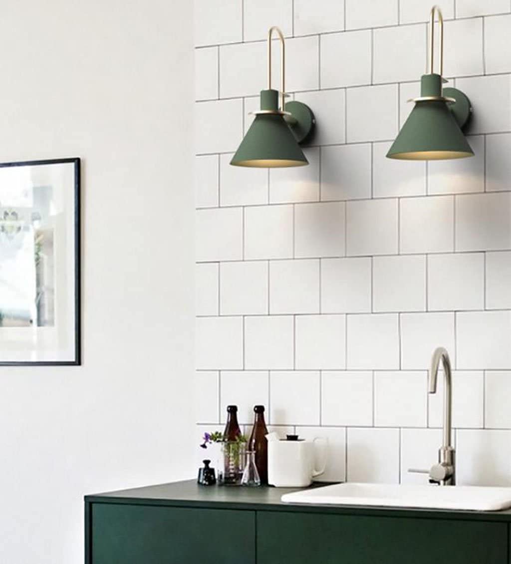 Lámpara de pared Creativa Moderna y sencilla para Sala de estar, escalera, pasillo, lámpara de pared para dormitorio, lámpara de pared para mesita de Noche, B