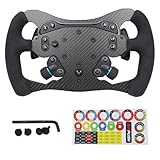 Aufgrund der echten Kohlefaser ist es leichter als das originale 32 cm Lenkrad. Das Lenkrad wiegt nur ca. 345 g, während das Original 850 g wiegt. Das Kohlefaserrad wird mit einer CNC-Maschine geschnitten und ist 60 % leichter als das Originalrad. Ein geringeres Gewicht bedeutet mehr Empfindlichkeit und Genauigkeit der Kraftrückmeldung.