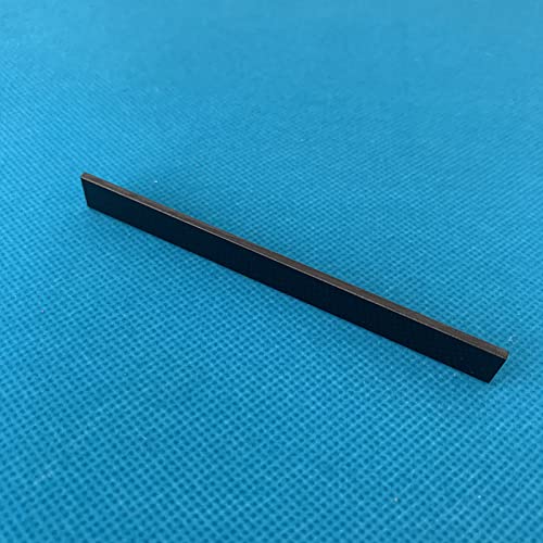 Tangsinuo1pcs ZWB2 365nm UV Pass Filter 100x10x2.0mm UG1 U-360 Ultraviolet Bandpass Black Glass Visible Light Cut