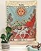 Likiyol Tarot Tapestry Sun Tapestry Wall Hanging Mysterious Medieval Europe Divination Tapestries for Room (51.2 x 59.1 inches)