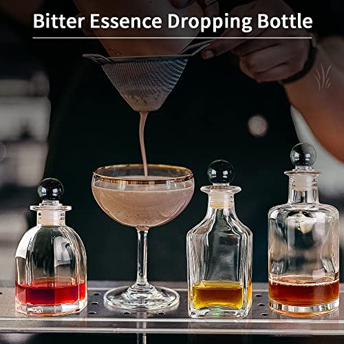 Botella de cristal con acero inoxidable que realza la mesa de tu hogar 6