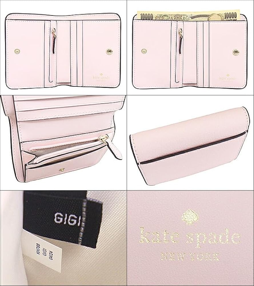 kate spadeケイトスペードペブルレザー 二つ折り財布 Amazon | [ケイトスペード] kate spade 財布(二つ折り財布) KH788