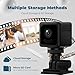 Mini 2025 4K Camera WiFi Wireless Small Portable HD Nanny Cam with Motion Detection,Cloud & SD Storage,Night Vision,Wide Angle,Can No Need WiFi Cams Micro Security Cameras for Home Baby Indoor Outdoor