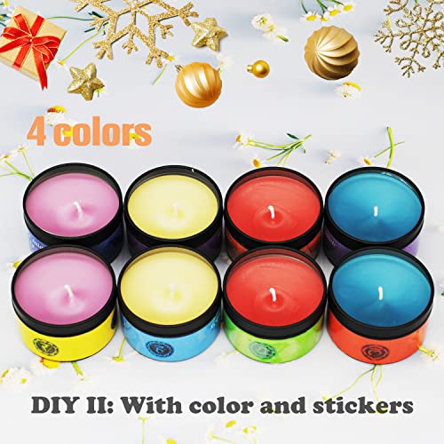 Candle Making Kit, Scented Candle Making Supplies, Diy Arts And Crafts Kits For Adults, Beginners, Kids, Including Wax, Wicks, Scents, Dyes, Melting Pot, Candle Tins, Wicks Holder, Sticker And Spoon #TOP4