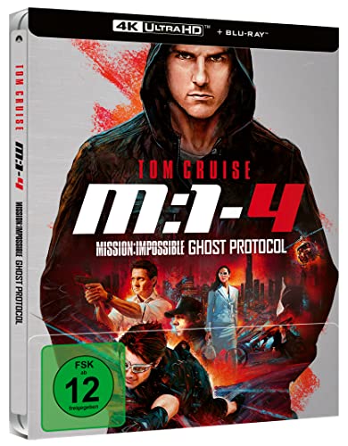 Mission: Impossible - Phantom Protokoll - Limited Steelbook [4K Ultra HD] + [2 Blu-rays]
