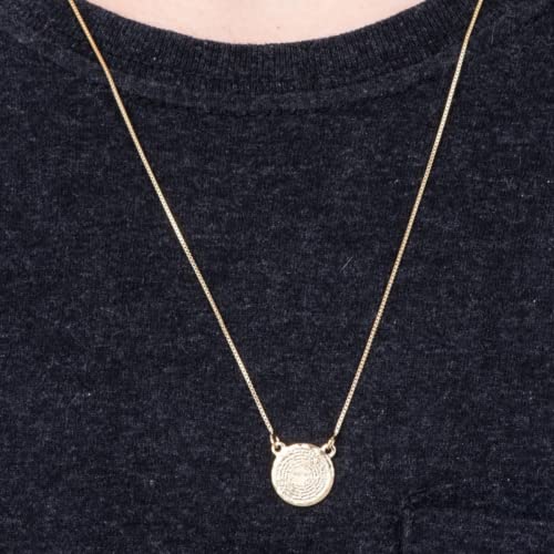 Escapulário Oração Do Pai Nosso Banhado Ouro 18k