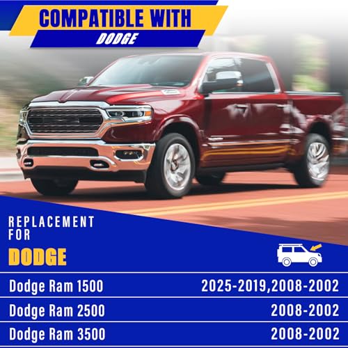 Image of 24 inch 24 inch Front Windshield Wiper blades Replacement for Dodge Ram 1500 /2500 /3500 /4500 2002-2008,Ram 1500 2019-2025 Premium All-Season Replacement Automotive Windshield Wipers