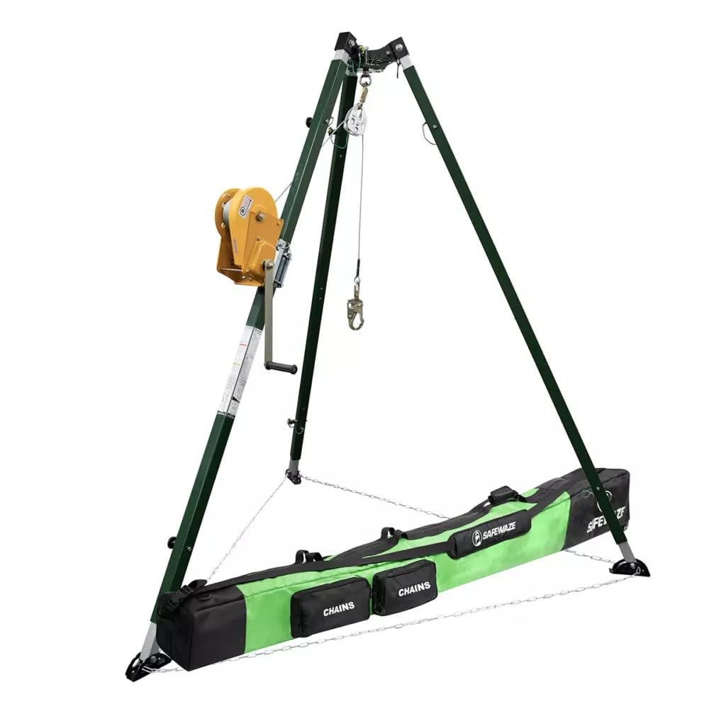 Safewaze 022-11037 10 Tech Tripod Kit 65 Material Winch