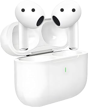 Wireless Earbuds Bluetooth 5.3 Headphones Noise Cancelling Air Buds Pods 3D Stereo Ear pods in-Ear Ear Buds with Deep Bass Earphones Sport Headsets for Android/Samsung/Apple iPhone