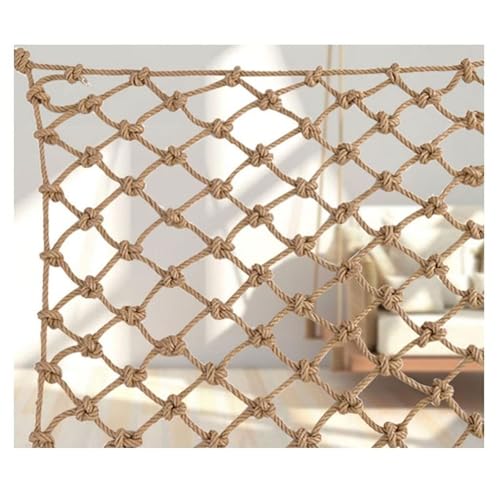 Filet de sécurité pour balcon et escalier en corde blanche résistante