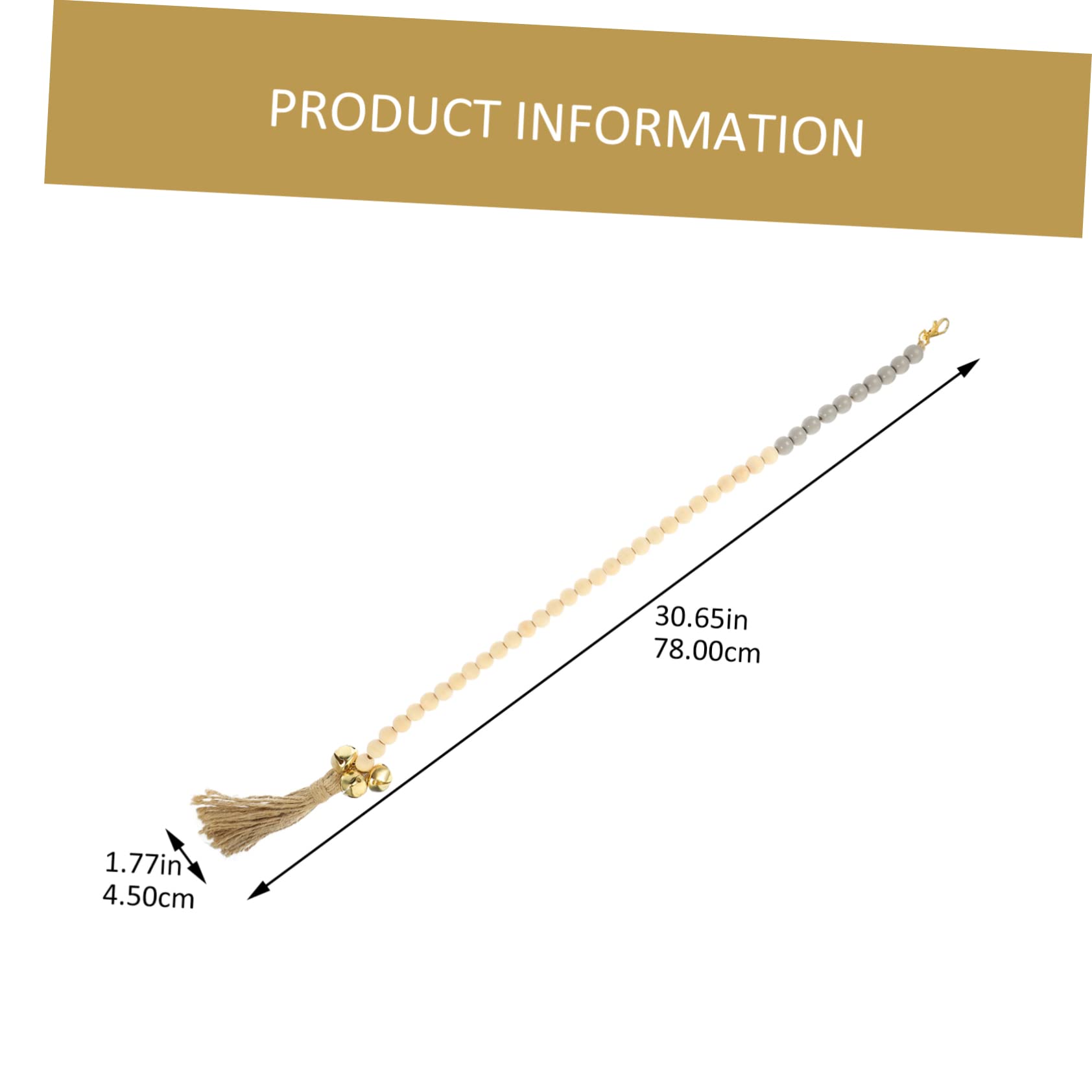 FONDOTIN Puppy Doorbell Pendant Dog Doorbell Training Rope Sage Dog Bell for Potty Training