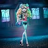 Monster High Lagoona Blue Reproduction Doll Wearing Original Fashion & Shoes with Pet, Display Stand & Accessories, 10-5-inch Collectible Toy