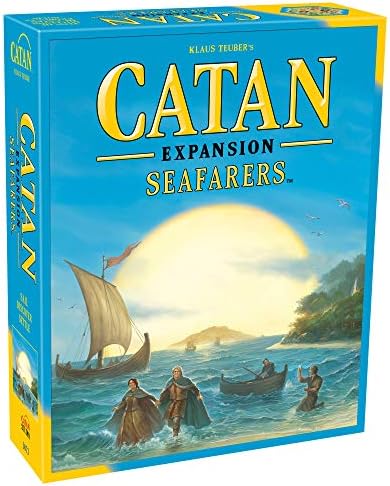 Catan Seafarers Board Game Expansion | Family Board Game | Board Game for Adults and Family | Adventure Board Game | Ages 10+ | for 3 to 4 Players | Average Playtime 60 Minutes | Made by Catan Studio