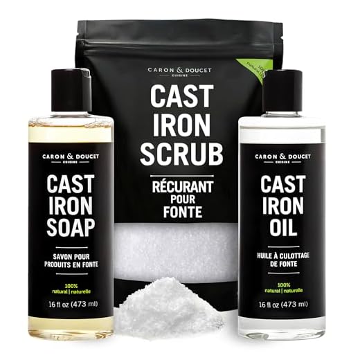 Ultimate Cast Iron Care and Restore Set