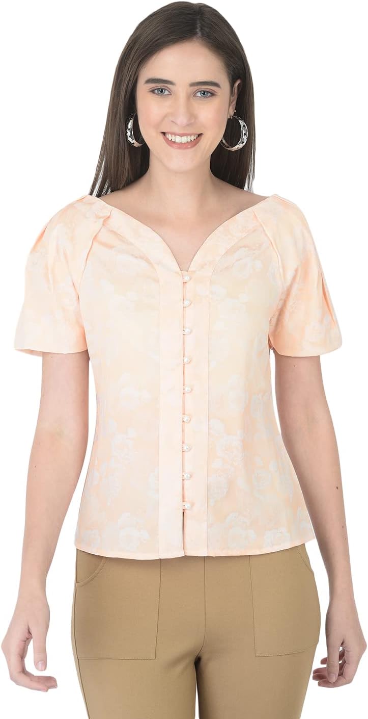 Latin QuartersSolid Blouse