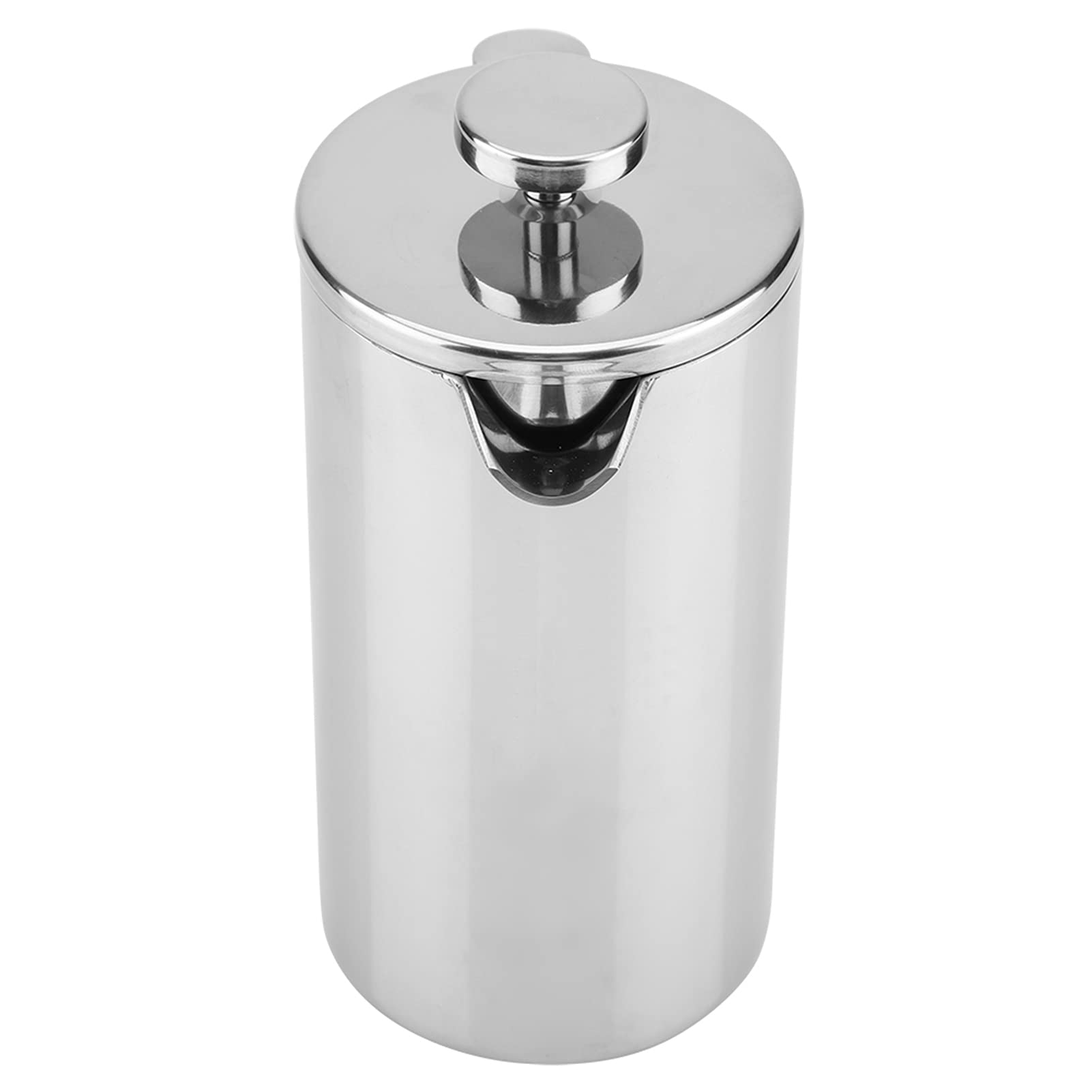 Cafetera de Acero Inoxidable de Doble Pared, Prensa Francesa, Tetera con Filtro(1000ML)