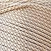 LUKCHE Polyester Macrame Cord 2mm x 251 Yards, 100% Polypropylene Premium Macrame Rope, Colorful Yarn Crochet Macrame Bag Craft for Wall Hangers, Bags, Bottom Plates, Carpets (Latte) 1, 2MM-MCRM