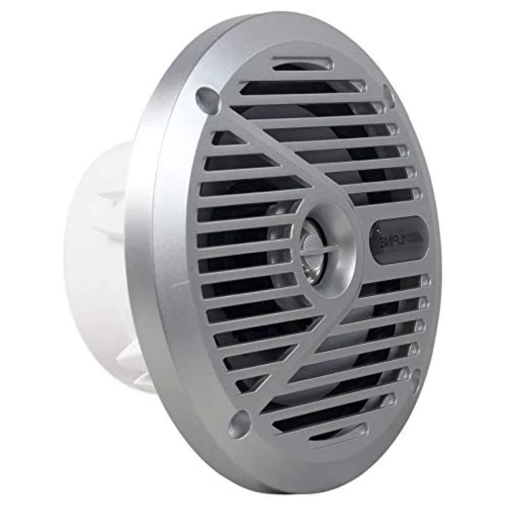 KIT SET PER ALPINE SPS-M601 2 altoparlanti coassiali a 2 vie marini, da 16,5 cm 165 mm 6,5" impermeabili water proof 35 watt rms 110 watt max 4 ohm, piscina barca mare, a coppia + accessori omaggio