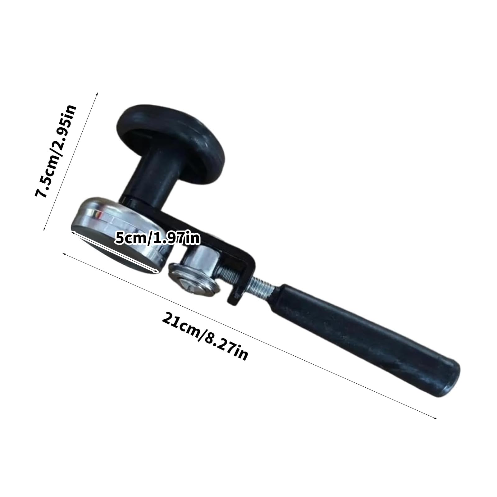 Sigillatore Manuale per lattine per Bevande Dispositivo per sigillare barattoli Vetro Manuale in Metallo Adatto a lattine Standard da 55 mm Ideale per Utensili da Cucina per Cucina e Pub