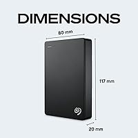 Vista 9 de Disco duro externo portátil Seagate de 5 TB - USB 3.0 para PC, Mac, PS4 y Xbox - Servicio de rescate de 1 año (STGX5000400), color negro