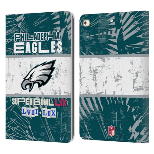 Coque iPad 9.7 anti-choc avec porte-carte NFL Eagles Super Bowl LIX