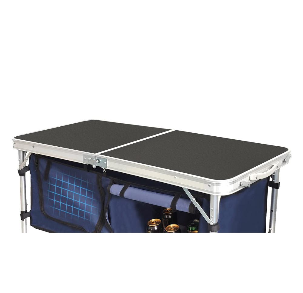 Amazon.com: HYMnature Folding Camping Table with Storage