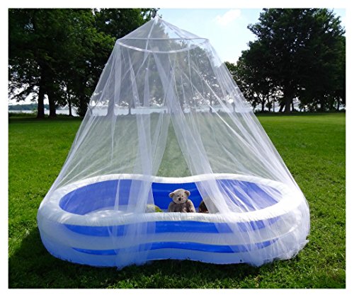 Tedderfield Extra Large Mosquito Net Premium Quality For Single To Cal King Size Beds + Cribs, Conical Netting, Spacious Bed Canopy: Extra Wide And Long, Indoor Outdoor Use, Ideal Travel Net #TOP4