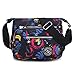 UINGKID Multi poche occasionnel Cross Body Bag Voyage Bag Messenger Sac à main pour le shopping Randonnée utilisation quotidienne
