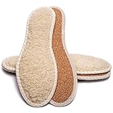 ✅ LA TEMPERATURA JUSTA - El corcho natural y la lana de oveja transpirable pueden ayudar a regular la temperatura dentro de tus zapatos. Esto ayuda a evitar que tus pies se sientan demasiado calientes o demasiado fríos.