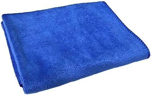 Multi-Purpose Disposable Microfiber Cleaning Towels Reusable Wipes 300 GSM - 6/Pack (24x63 / 60x160cm, Purple)