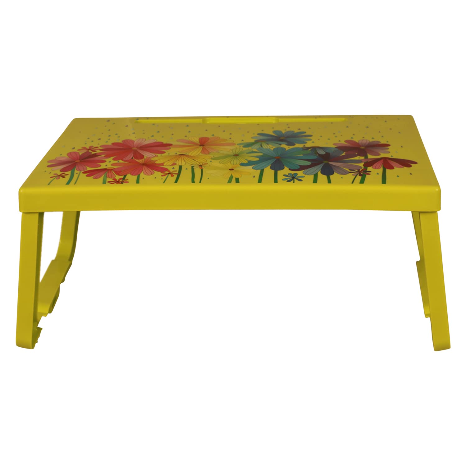 E-WARE Foldable Flower Print Laptop Table Lapdesk for Children Bed Table Work Office Home with Mobile and Tablet Holder Bed Study Table Plastic Study Table (B0978S59P5) Amazon Price History, Amazon Price Tracker