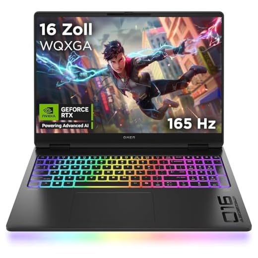 HP Omen MAX Gaming Laptop | 16 Zoll 2K Display 165Hz | Intel Ultra 9-275HX (24C) | NVIDIA GeForce RTX 5080 16GB VRAM | 32GB DDR5 RAM | 1 TB SSD | Windows 11 | QWERTZ | Alu Gehäuse | Shadow Black