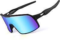 BangLong Polarized UV400 Sports Sunglasses Men Women - Baseball Cycling Running Fishing - Lightweight TR90 Frame Anti-Fog