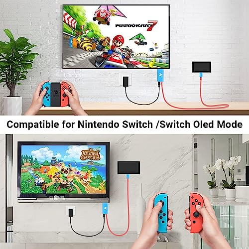 Boreguse SWITCH DOCK With 1080P@60Hz Output,100W Pd Charging Port, Usb C To Hdmi Adapter thumb #1